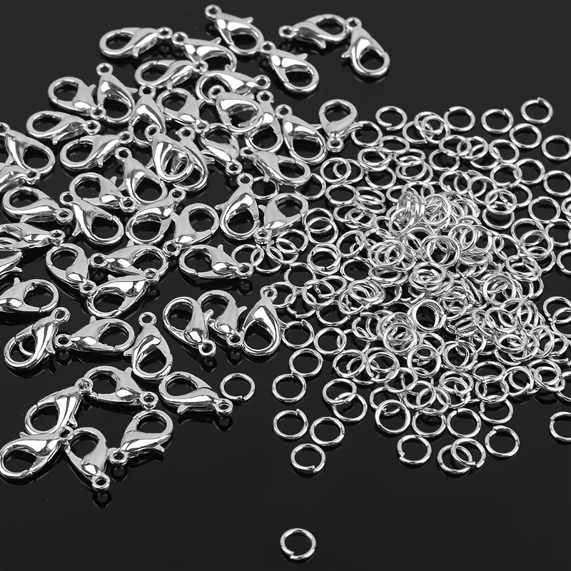 Charm Bracelet Beads - 1/2/300 قطعة مشابك جراد البحر وحلقات