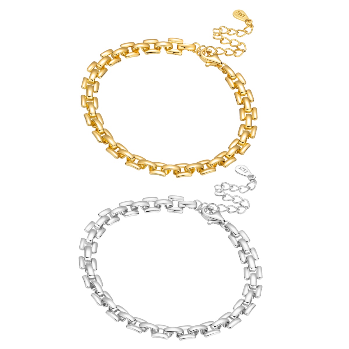 Vintage Jewelry Watches Women - سوار فضة استرليني S925 من MISEFF،