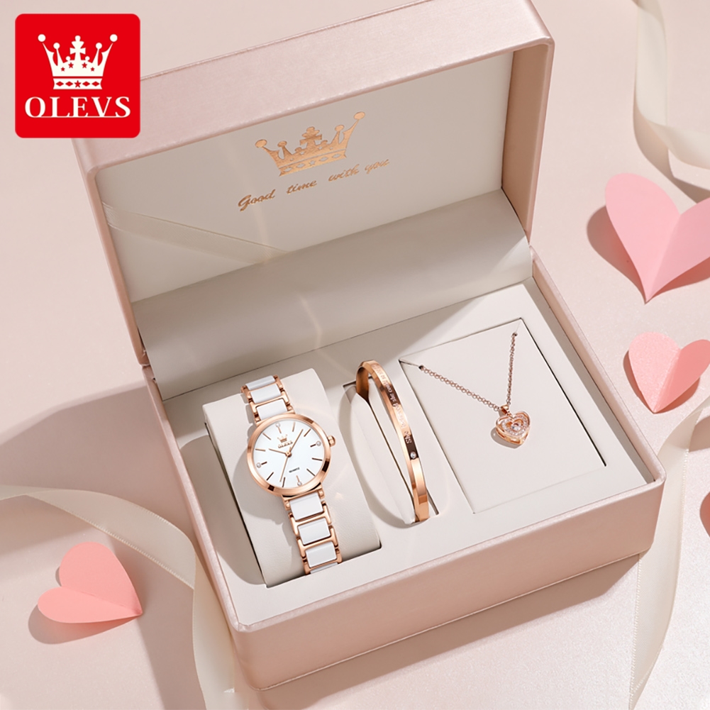 Watch Strap Replacement - OLEVS ساعة نسائية 5877 ساعة كوارتز