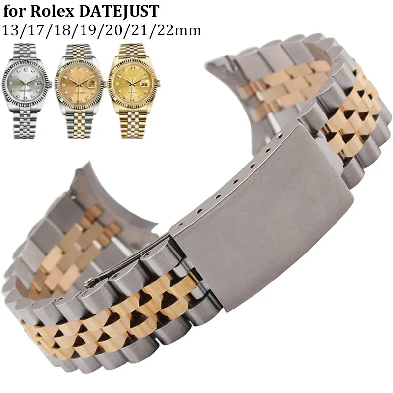 Rolex Watch Datejust - الفولاذ المقاوم للصدأ حزام ل رولكس