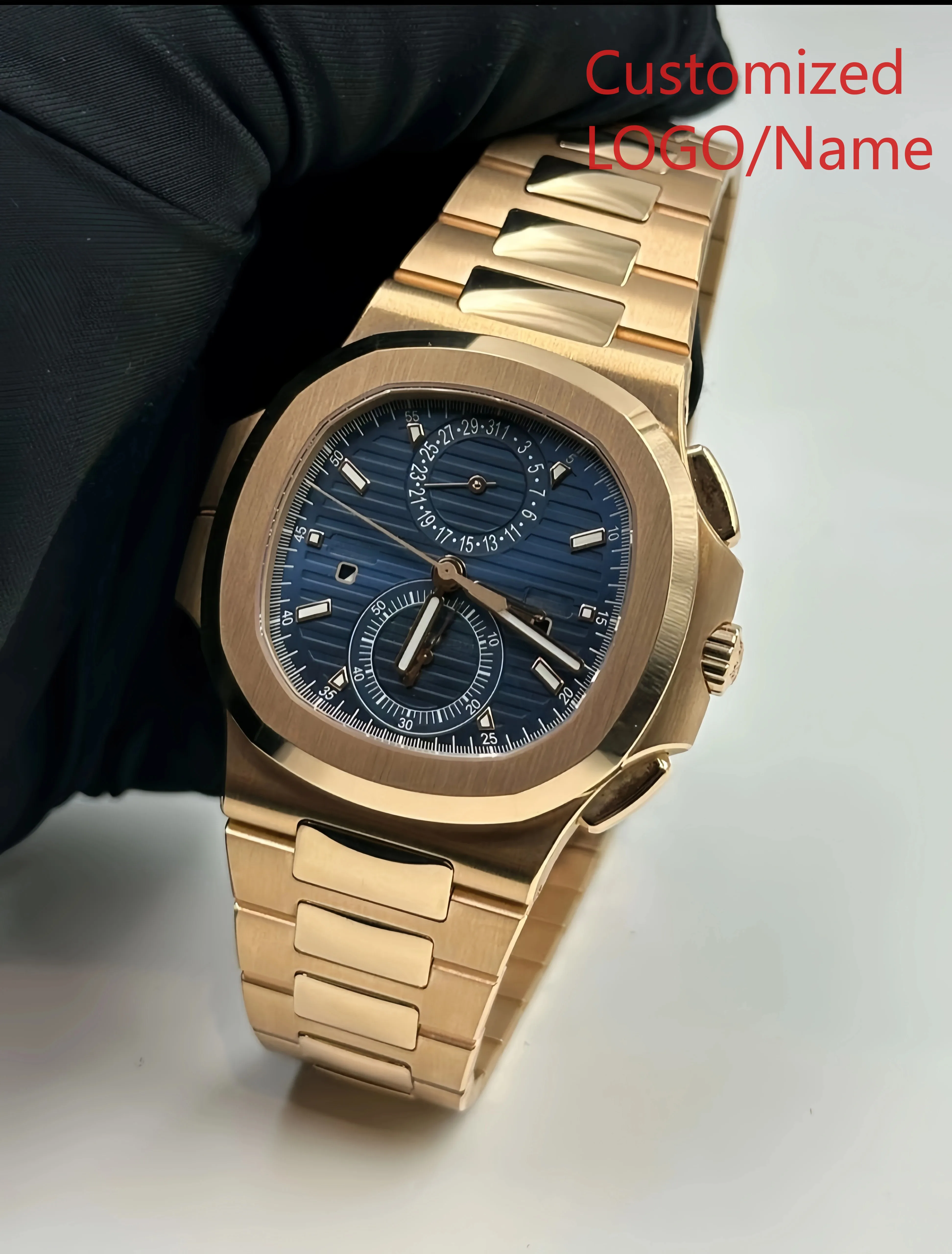 Mens Mechanical Watch - ساعة رجالية ميكانيكية أوتوماتيكية مضيئة من