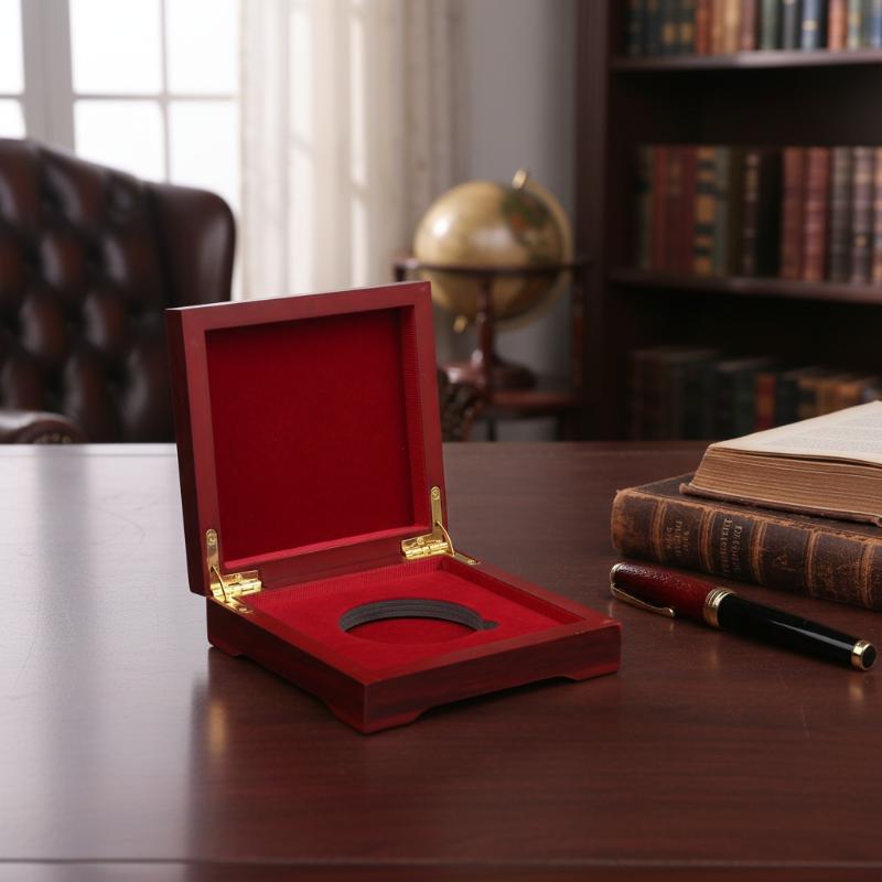 Collectors Coins Jewelry & Watches Of Smithtown Reviews - صندوق عرض وتنظيم العملات الخشبي مقاس