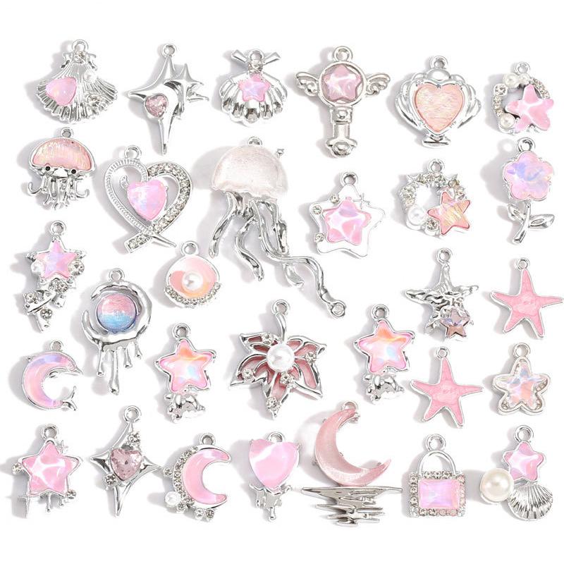 قلادة نجمة وقمر من السبائك مع  - مراجعة Moon Star Earrings وسعره