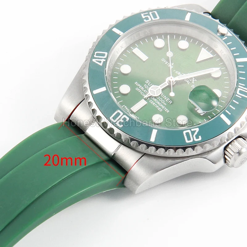 واجهة منحنية عالية الشد من الف - مراجعة Rolex Watch Submariner وسعره