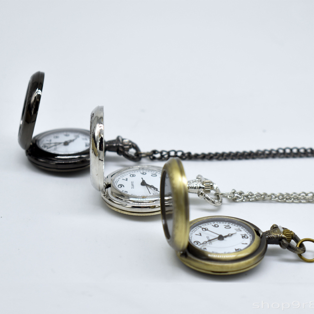 قلادة ساعة جيب معدنية عتيقة مخ - مراجعة Jewelry And Watches وسعره