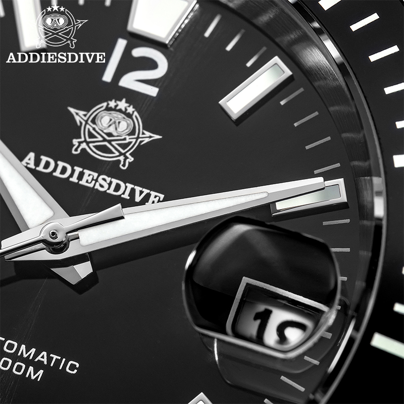 Addiesdive جديد الغوص ساعة لله - مراجعة Mens Mechanical Watch وسعره