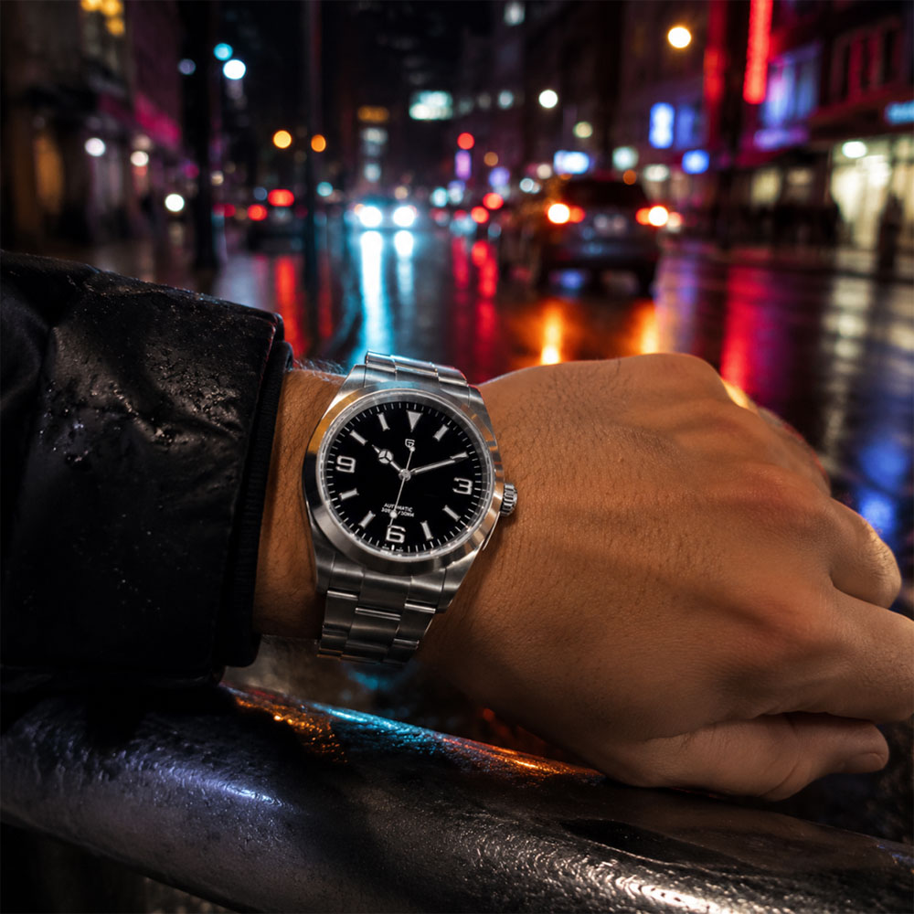ساعة باجاني ديزاين الميكانيكية - مراجعة Mens Mechanical Watch وسعره