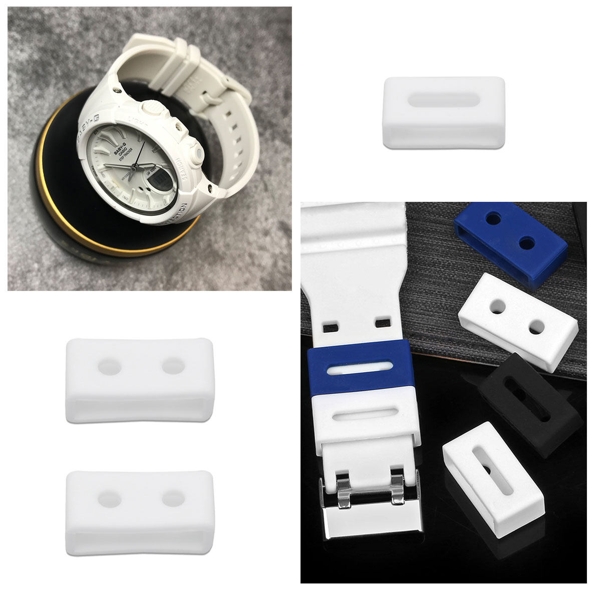3 قطع من حلقات السيليكون لحزام - مراجعة Watch Strap Replacement وسعره