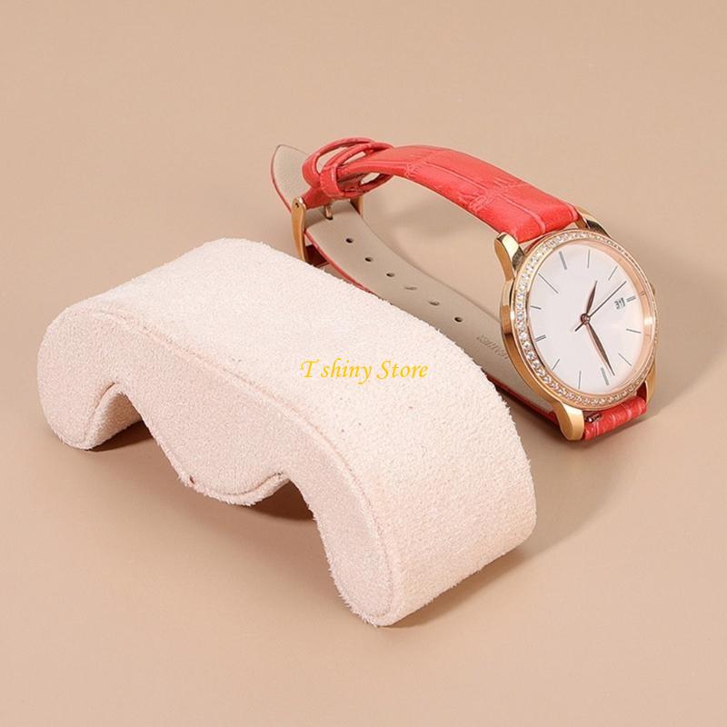 N58f وسادة الجلد الغزل - مراجعة Watches Jewelry Holder وسعره