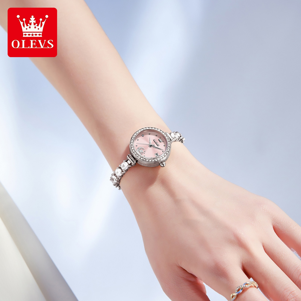 ساعة OLEVS 2998 أصلية للنساء م - مراجعة Jewelry And Watches وسعره