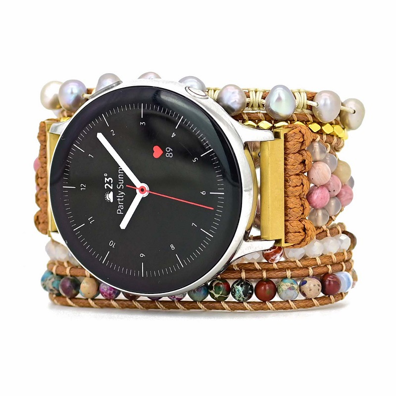 حزام ساعة بوهيمي للنساء مقاس 2 - مراجعة Stones Watches & Jewelry In Sweden Ab وسعره
