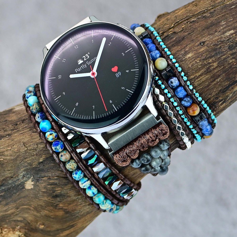 حزام ساعة بوهيمي للنساء مقاس 2 - مراجعة Stones Watches & Jewelry In Sweden Ab وسعره