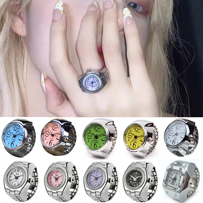 ساعات أصابع رقمية مرنة بتصميم  - مراجعة Vintage Jewelry Watches Women وسعره