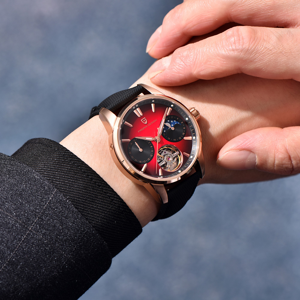 ساعات باجاني ديزاين الفاخرة ال - مراجعة Mens Mechanical Watch وسعره