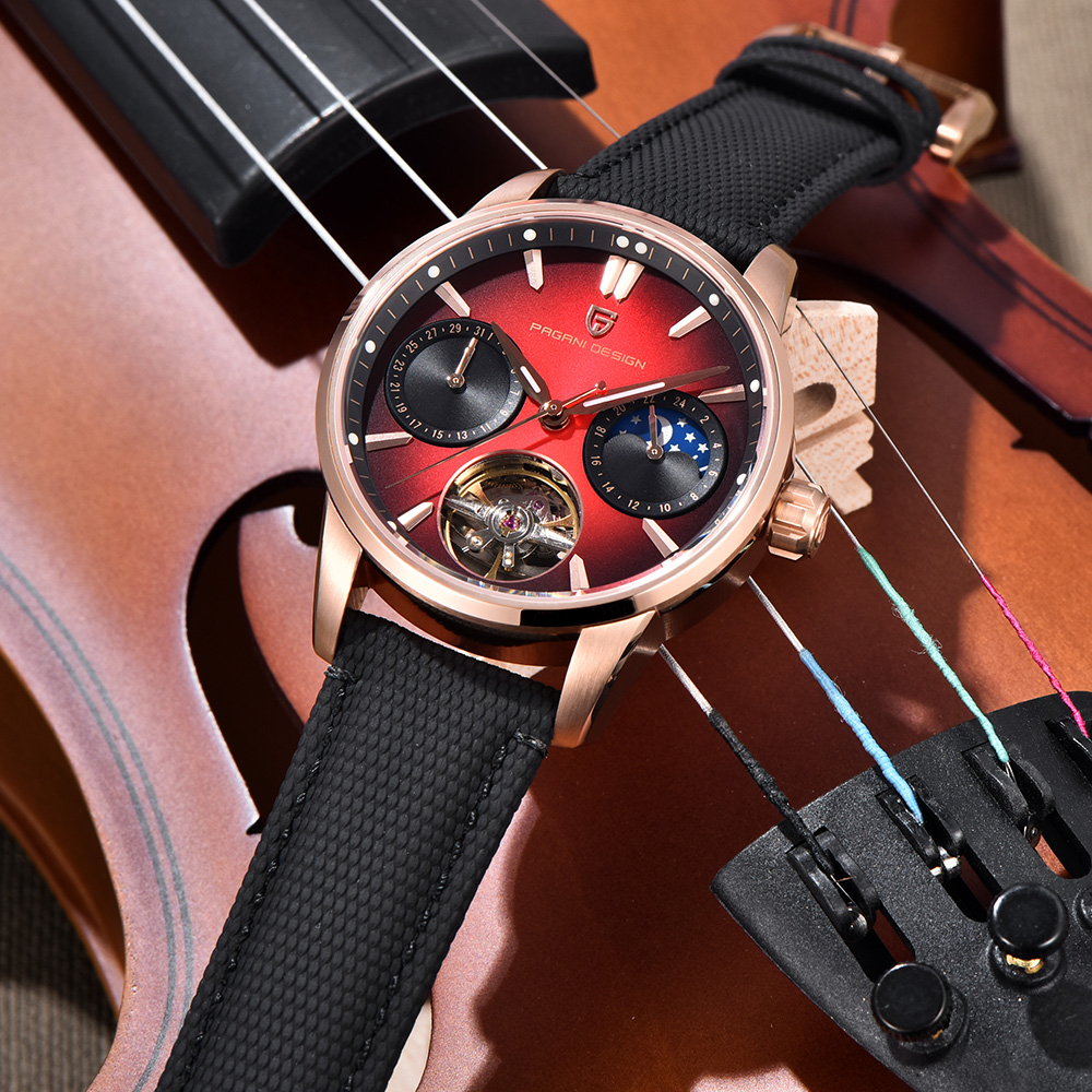 ساعات باجاني ديزاين الفاخرة ال - مراجعة Mens Mechanical Watch وسعره