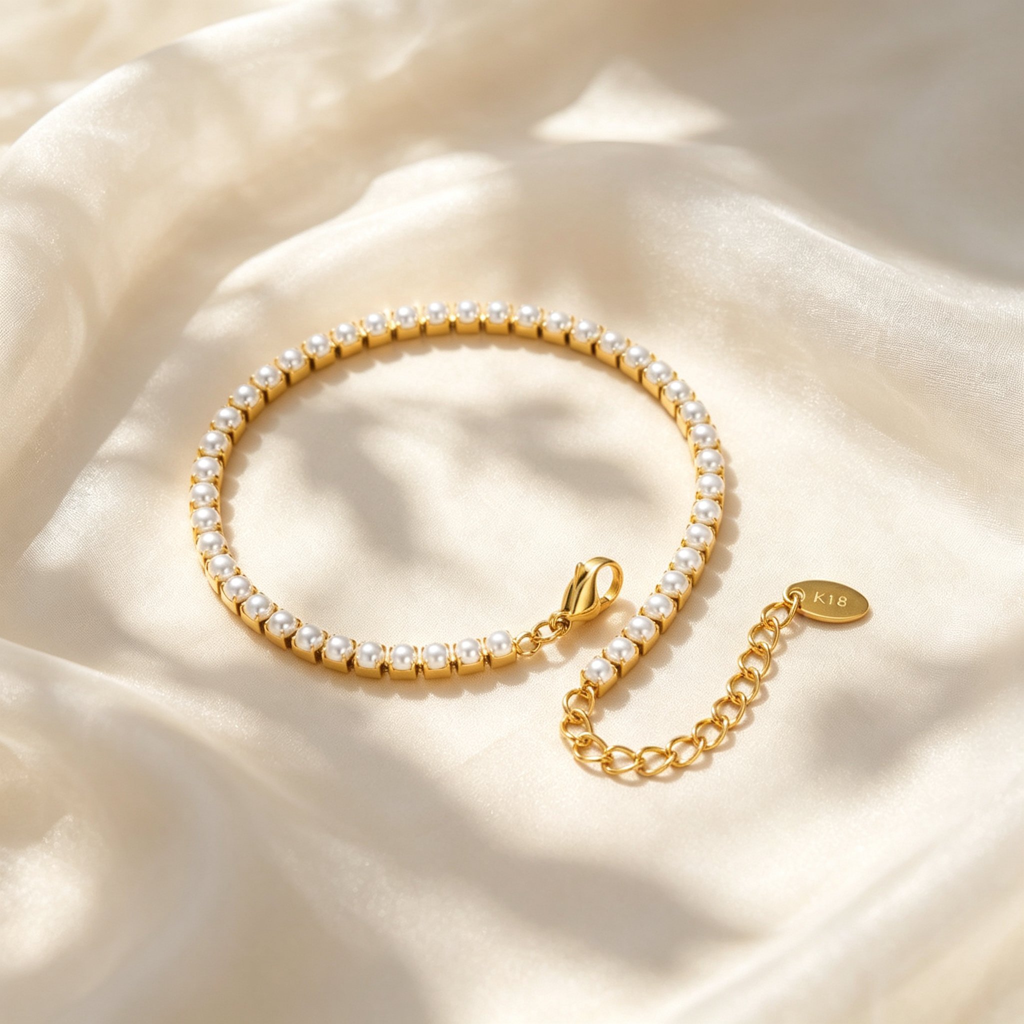 سوار كاحل أنيق مزخرف باللؤلؤ ا - مراجعة Jc Jewelry & Watches Reviews وسعره