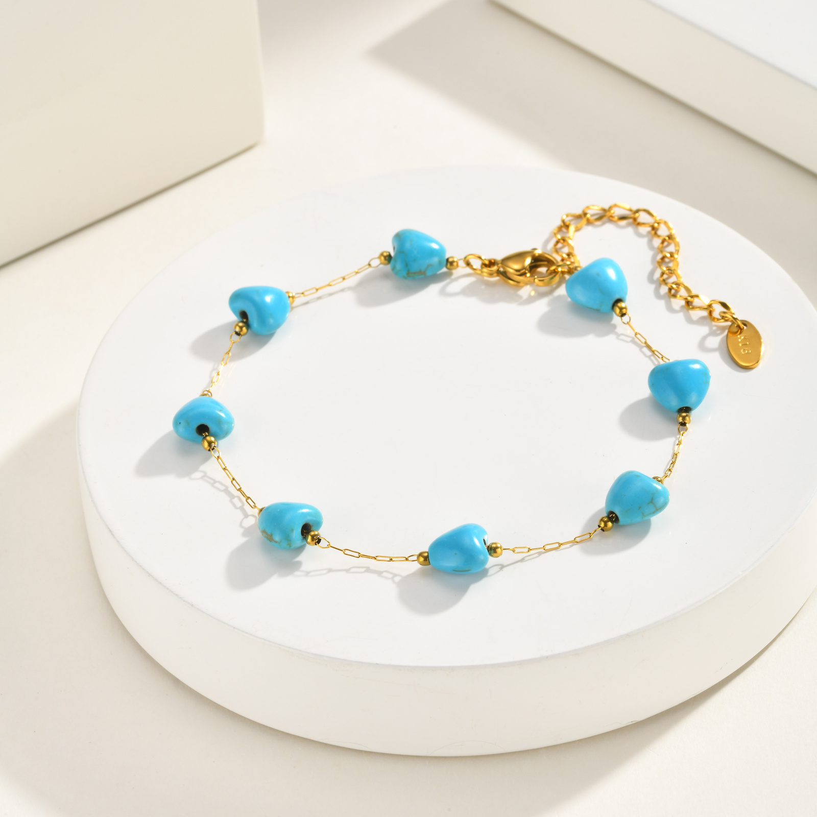 خلخال على شكل قلب من حجر الفير - مراجعة Jc Jewelry & Watches Reviews وسعره