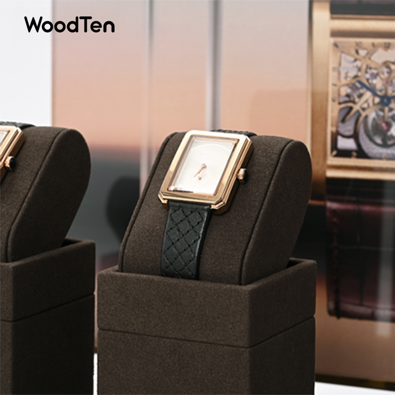 حامل ساعة من الألياف الدقيقة م - مراجعة Watches Jewelry Holder وسعره