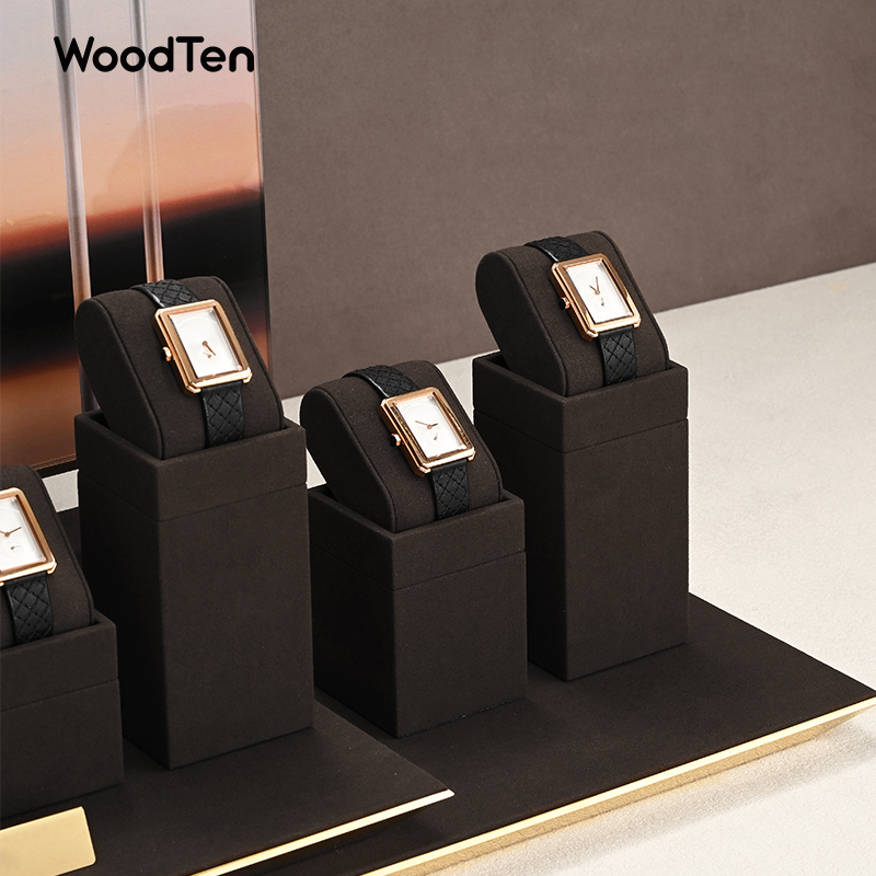 حامل ساعة من الألياف الدقيقة م - مراجعة Watches Jewelry Holder وسعره