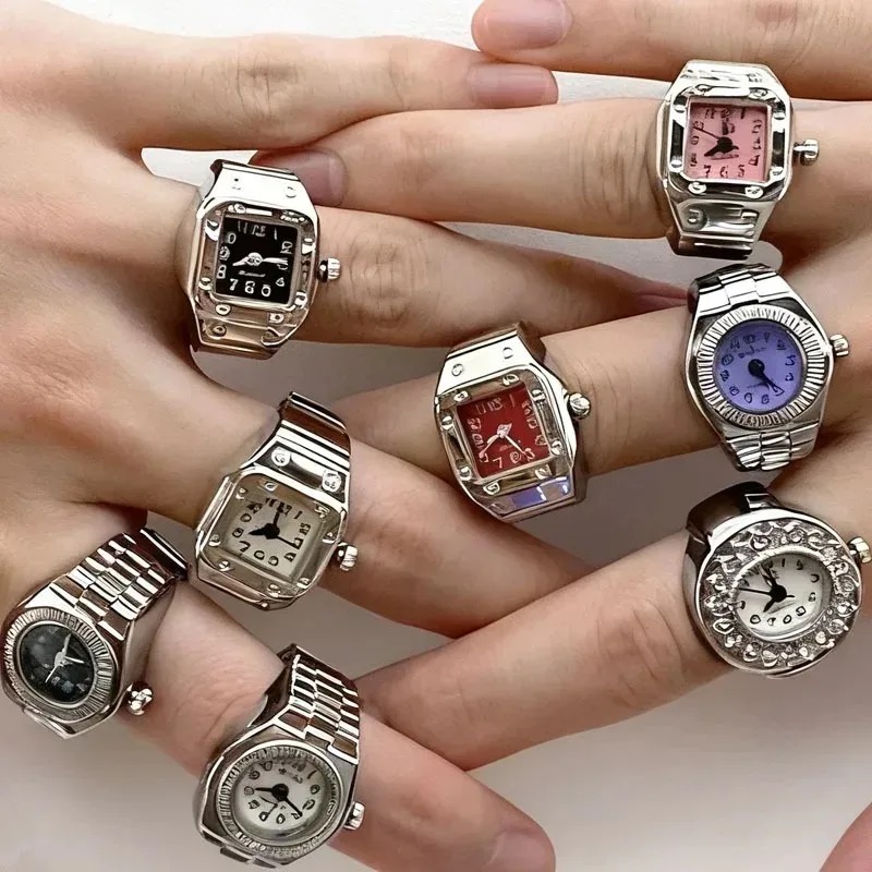 ساعة إصبع كوارتز عصرية بتصميم  - مراجعة Vintage Jewelry Watches Women وسعره