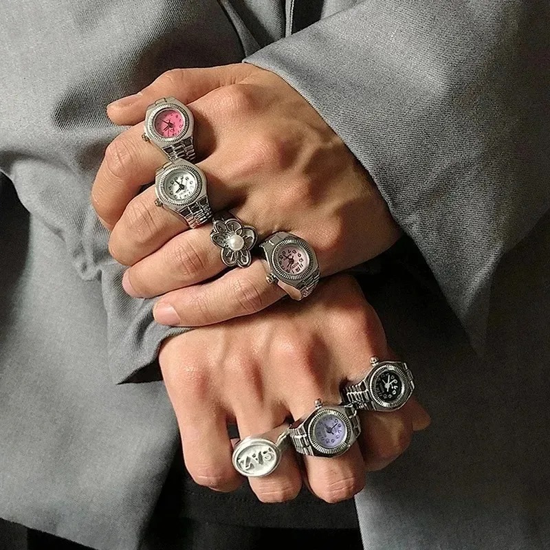 ساعة إصبع كوارتز عصرية بتصميم  - مراجعة Vintage Jewelry Watches Women وسعره