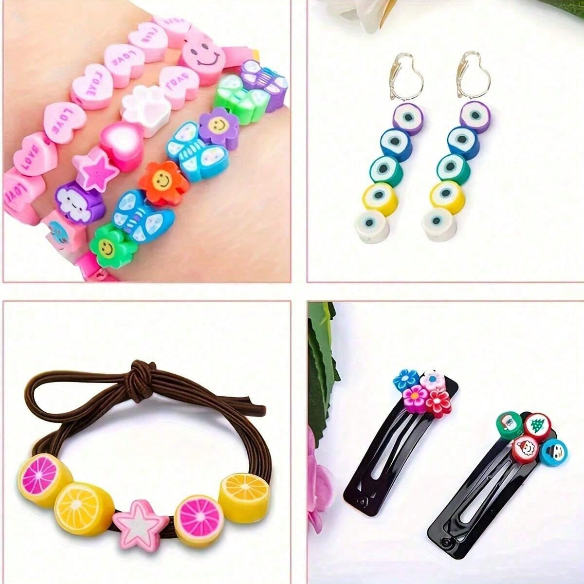 مجموعة خرز من الطين البوليمر 1 - مراجعة Charm Bracelet Beads وسعره
