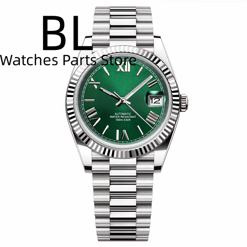 BLIGER 36mm39mm الرقم الروماني - مراجعة Rolex Watch Datejust وسعره