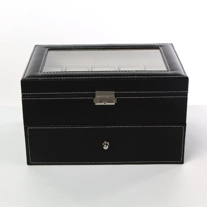 صندوق ساعات مزدوج الطبقات بنمط - مراجعة Jewelry Watches For Sale وسعره