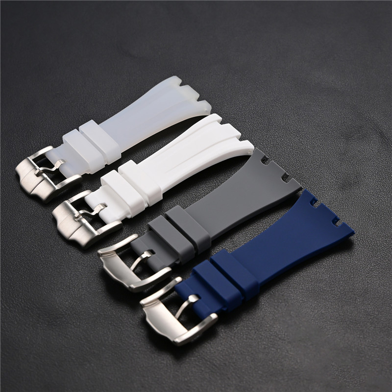 حزام ساعة مطاطي من السيليكون 2 - مراجعة Audemars Piguet Watch Royal Oak وسعره