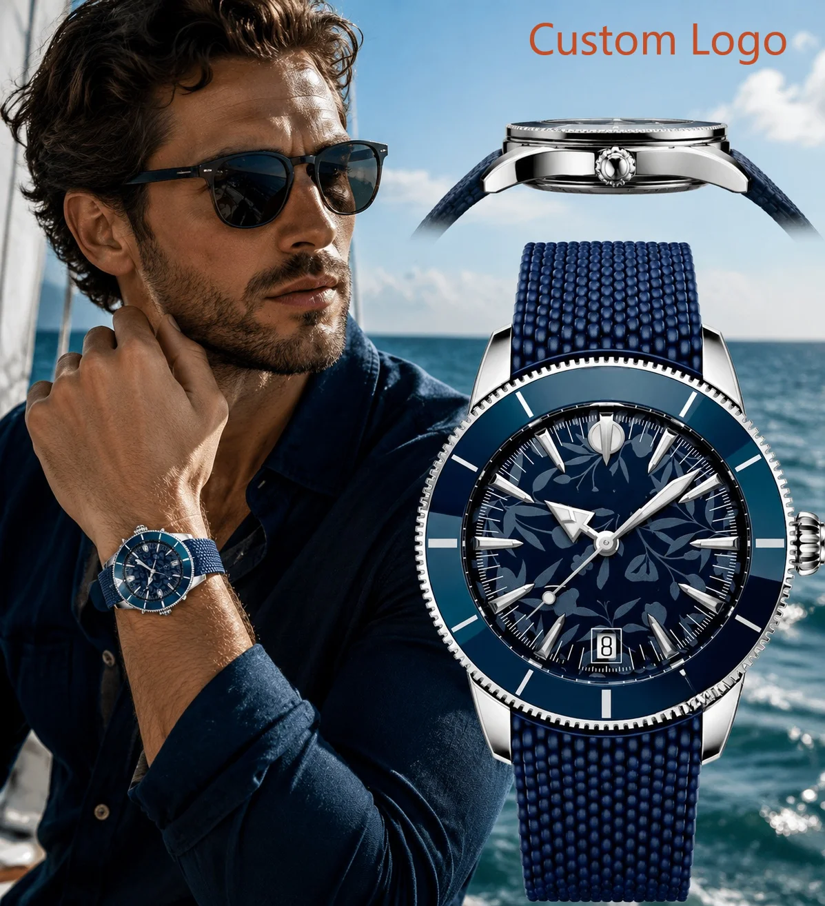 ساعة غوص أوتوماتيكية للرجال 46 - مراجعة Mens Mechanical Watch وسعره