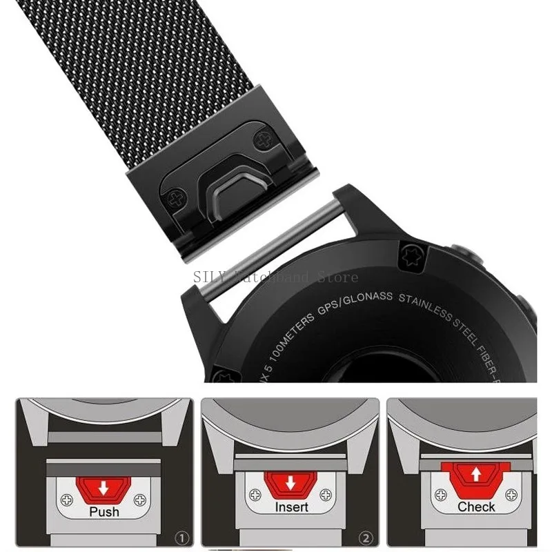 موصل أحزمة معدنية سريعة الملاء - مراجعة Watch Strap Replacement وسعره