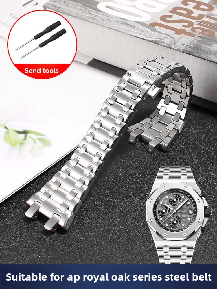 حزام ساعة من الفولاذ المقاوم ل - مراجعة Audemars Piguet Watch Royal Oak وسعره