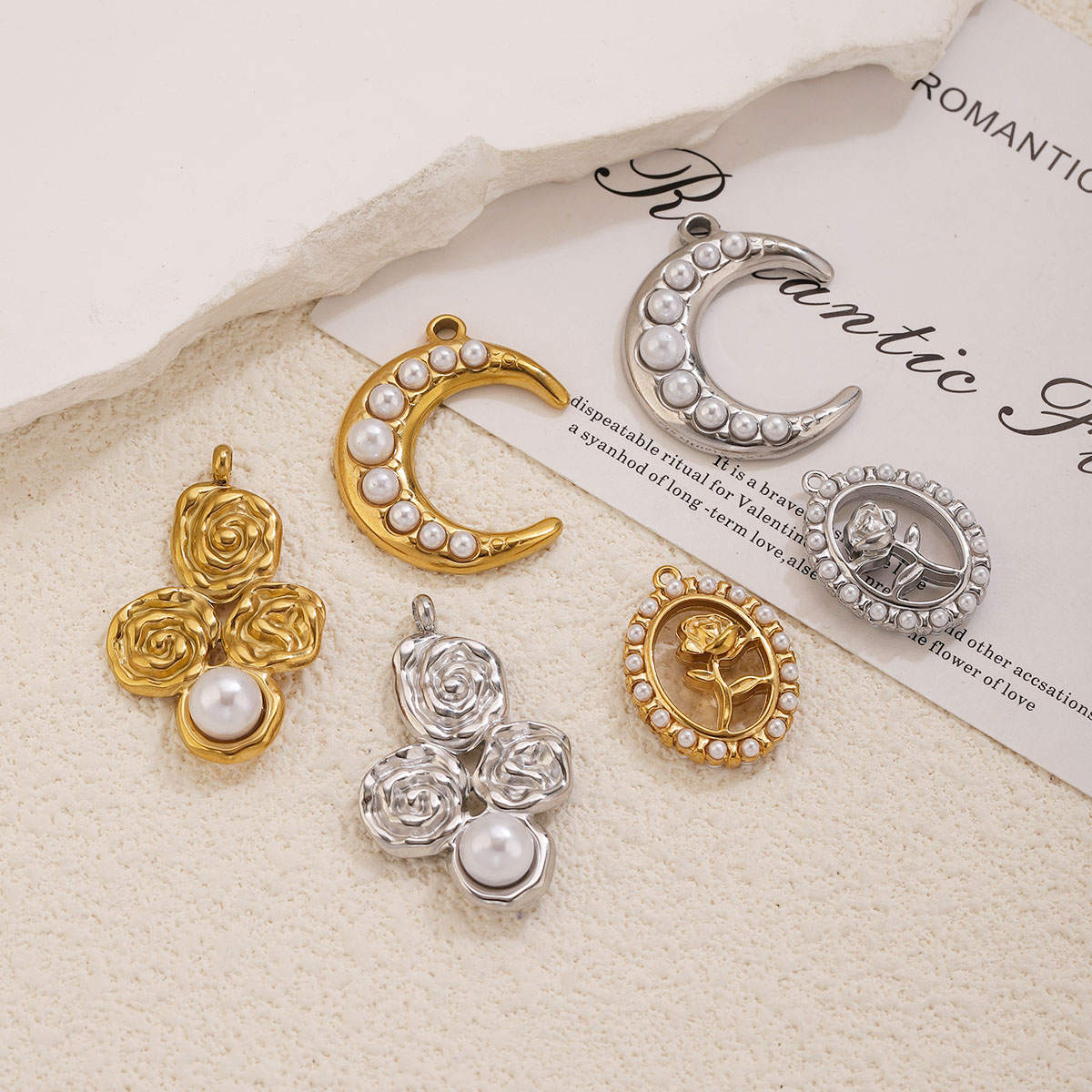 5 قطع من الفولاذ المقاوم للصدأ - مراجعة Moon Star Earrings وسعره