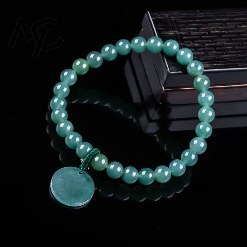 سوار محبوك يدويًا من خرز اليشم - مراجعة Charm Bracelet Beads وسعره