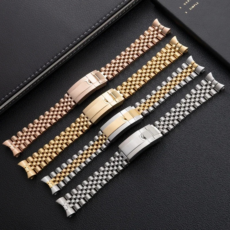 316L الفولاذ المقاوم للصدأ حزا - مراجعة Rolex Watch Datejust وسعره