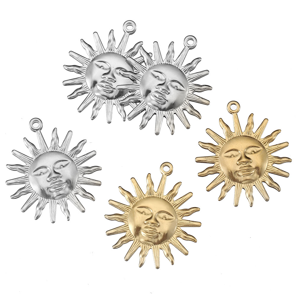 5 قطع من قلادات الشمس المصنوعة - مراجعة Moon Star Earrings وسعره
