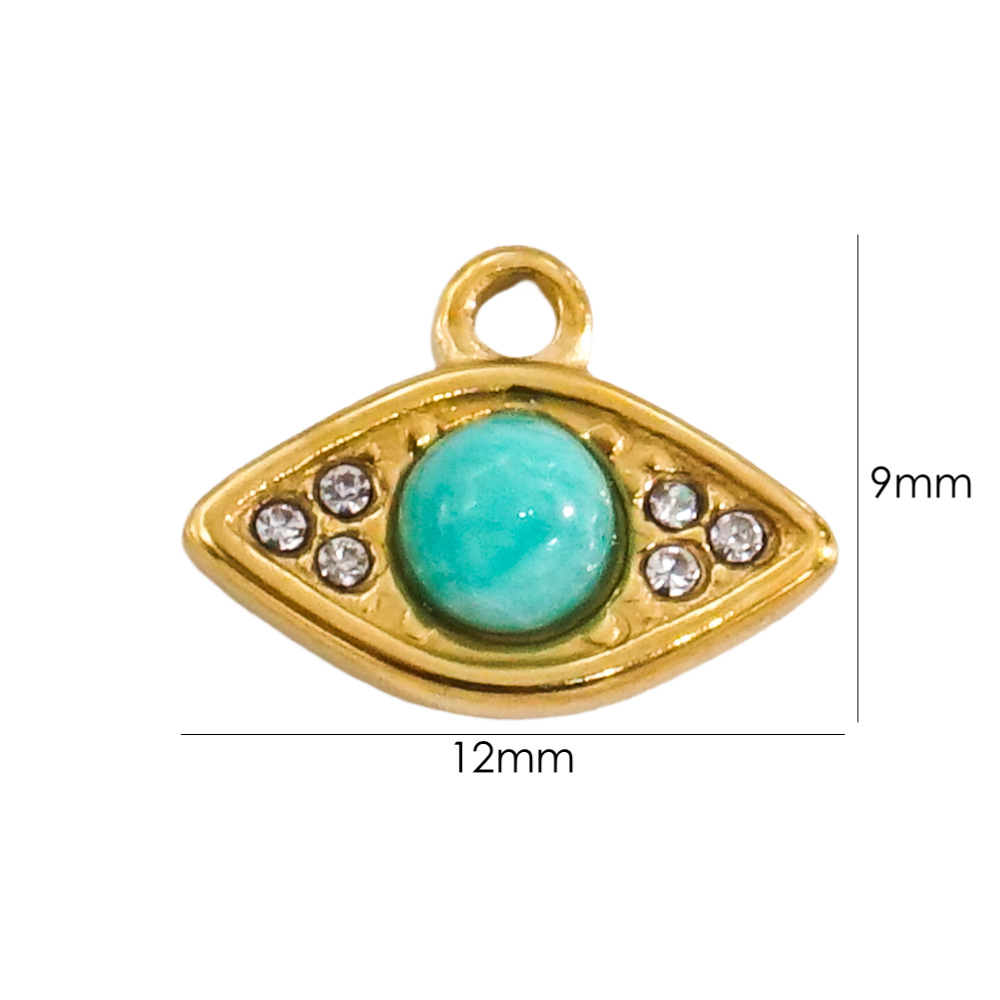 3 قطعة الخرز الحجر الطبيعي الع - مراجعة Charm Bracelet Beads وسعره