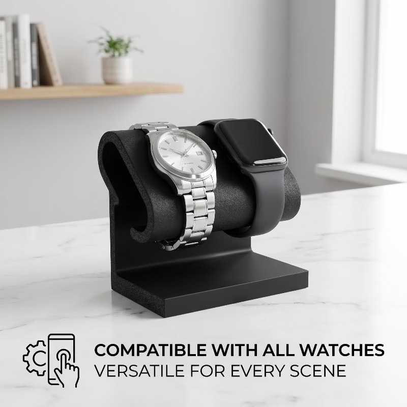 حامل عرض مزدوج للساعات والمجوه - مراجعة Watches Jewelry Holder وسعره