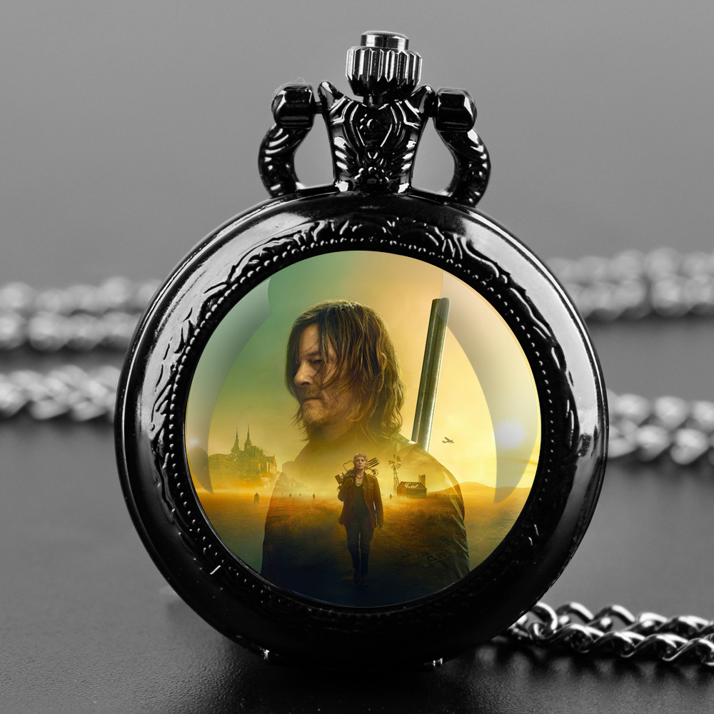 ساعة جيب كوارتز بتصميم زومبي د - مراجعة Vintage Jewelry Watches Women وسعره