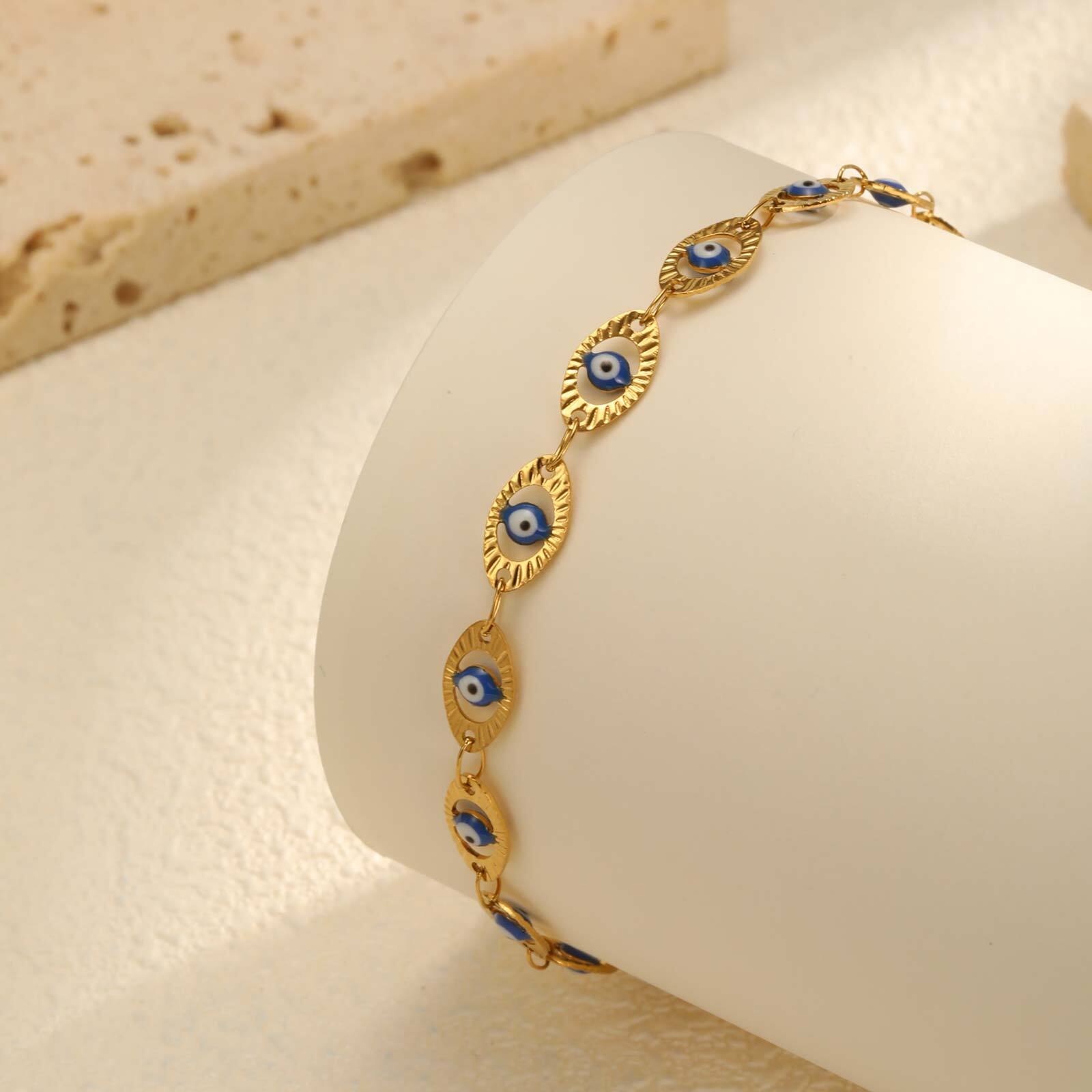 سوار الكاحل بتصميم العين الشري - مراجعة Jc Jewelry & Watches Reviews وسعره