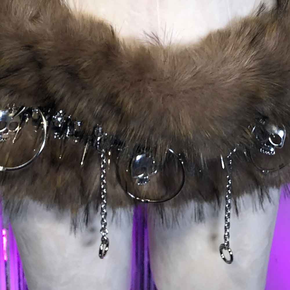 بلوزات بانك روك مرصعة يدوية ال - مراجعة Gothic Skull Ring وسعره