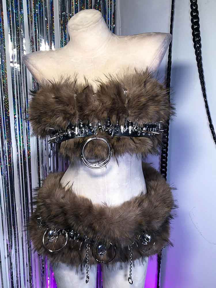 بلوزات بانك روك مرصعة يدوية ال - مراجعة Gothic Skull Ring وسعره