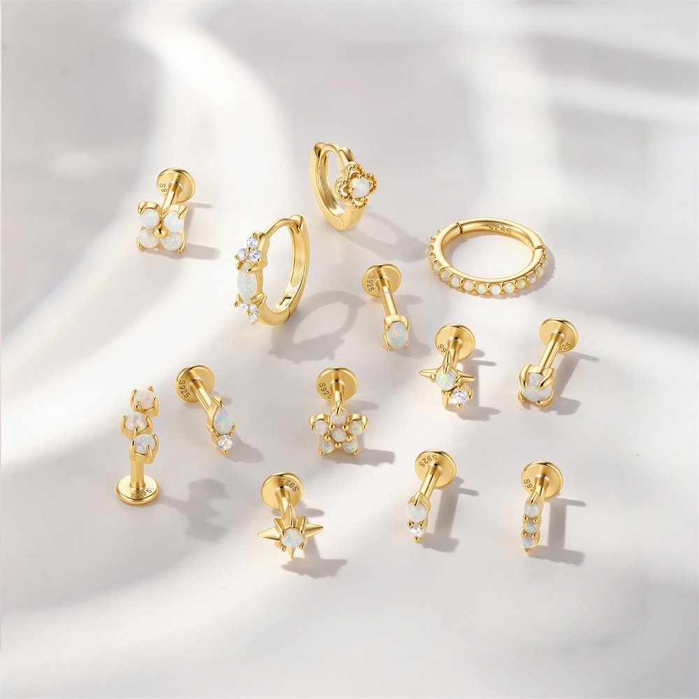 CANNER قطعة واحدة، حلق أذن مسط - مراجعة Opal Earrings Dangle وسعره