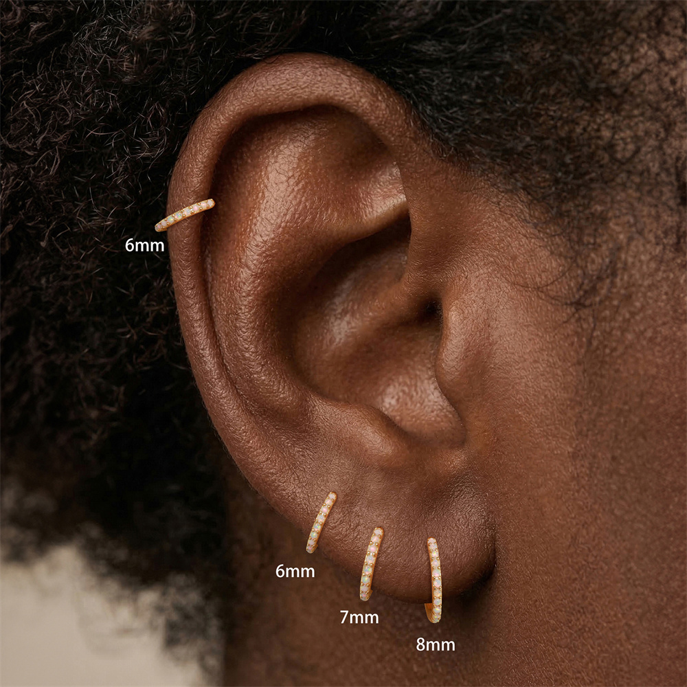 CANNER قطعة واحدة، حلق أذن مسط - مراجعة Opal Earrings Dangle وسعره