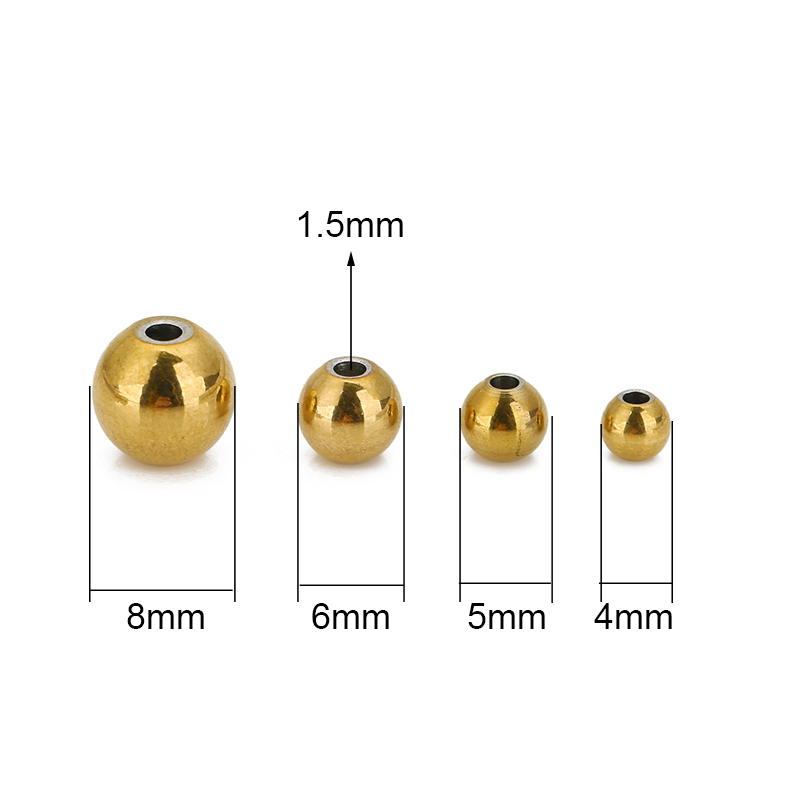 30 50 قطعة PVD لا تتلاشى أبدًا - مراجعة Charm Bracelet Beads وسعره