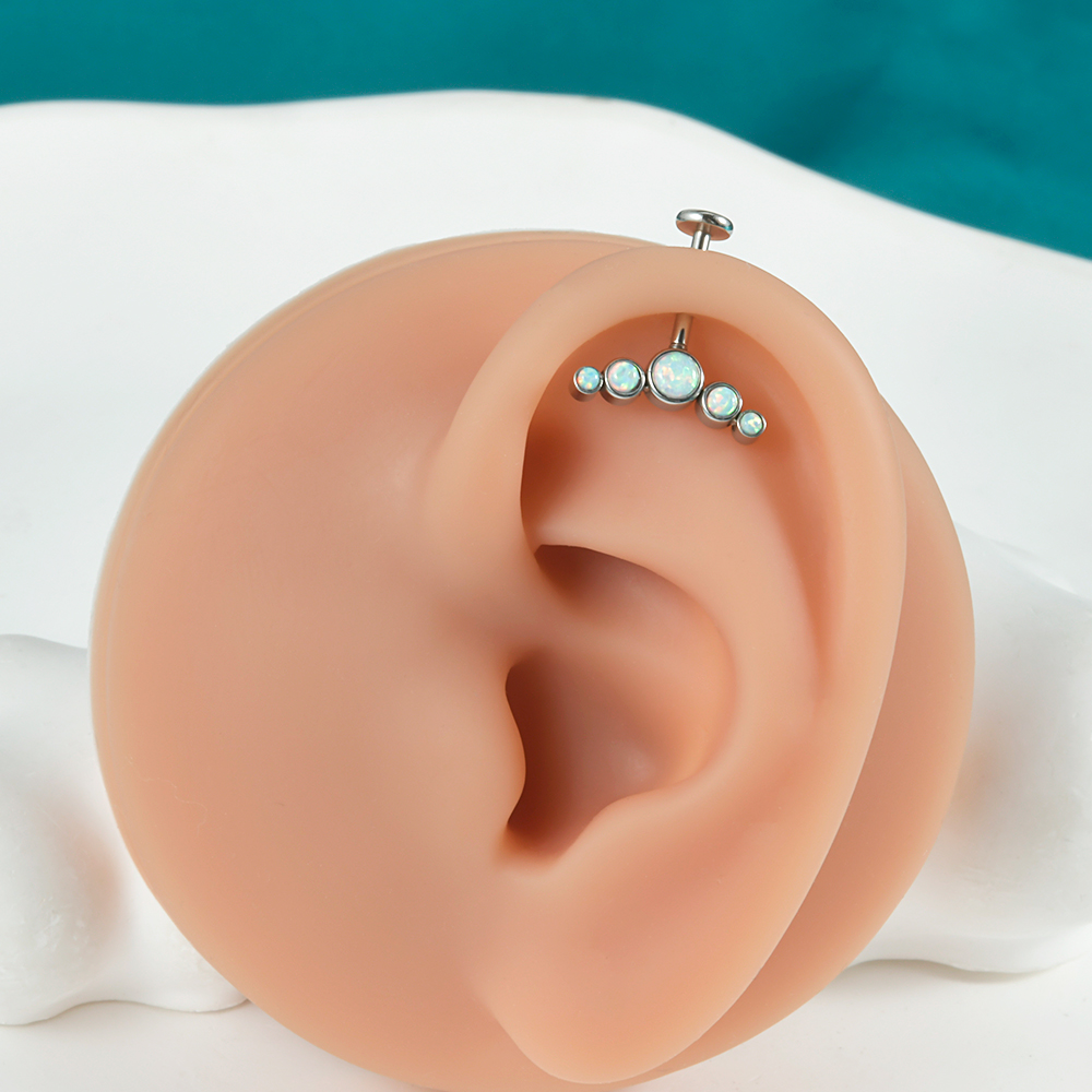الجراحية الصلب ثقب المجوهرات ، - مراجعة Opal Earrings Dangle وسعره