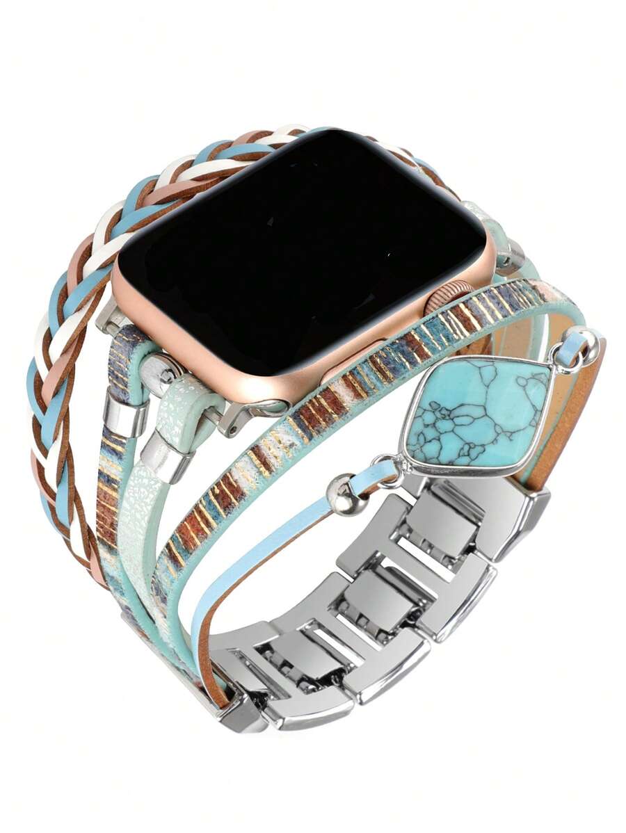 حزام ساعة من الجلد الصناعي بنم - مراجعة Stones Watches & Jewelry In Sweden Ab وسعره