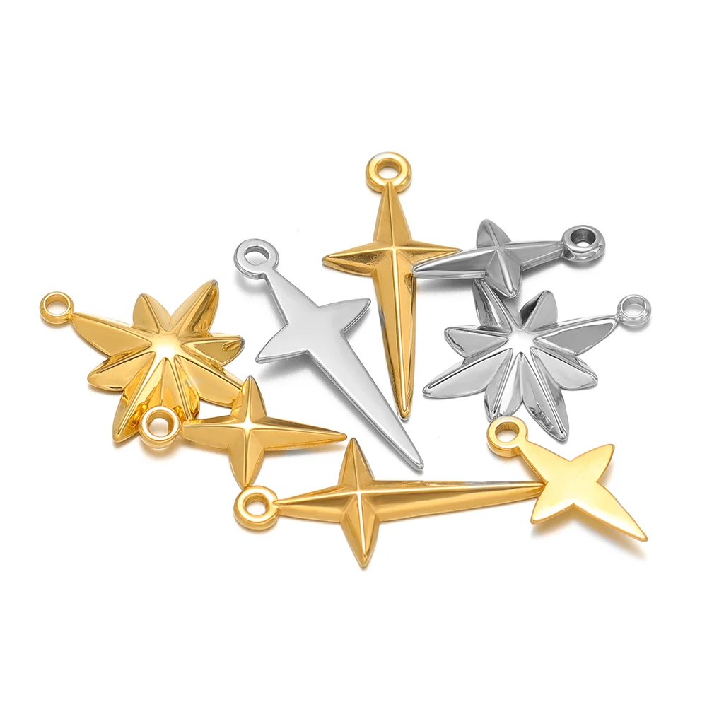 5 قطع عالية الجودة الفولاذ الم - مراجعة Moon Star Earrings وسعره