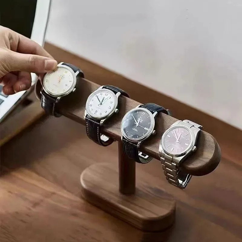 حامل عرض ساعات خشبي لتنظيم وعر - مراجعة Watches Jewelry Holder وسعره