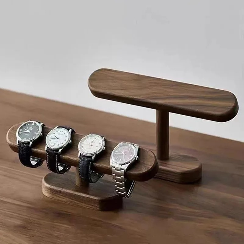 حامل عرض ساعات خشبي لتنظيم وعر - مراجعة Watches Jewelry Holder وسعره